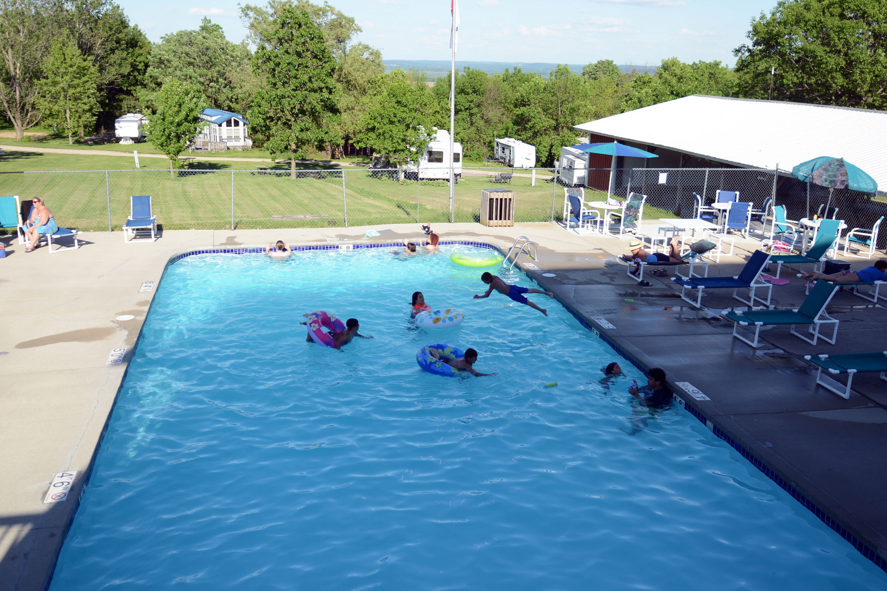 Private campgrounds in Baraboo, Portage